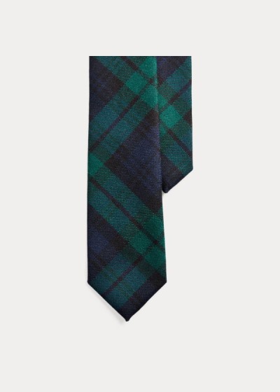 Polo Ralph Lauren Tartan Wool Narrow Slips Herre Danmark (PZSLX3457)